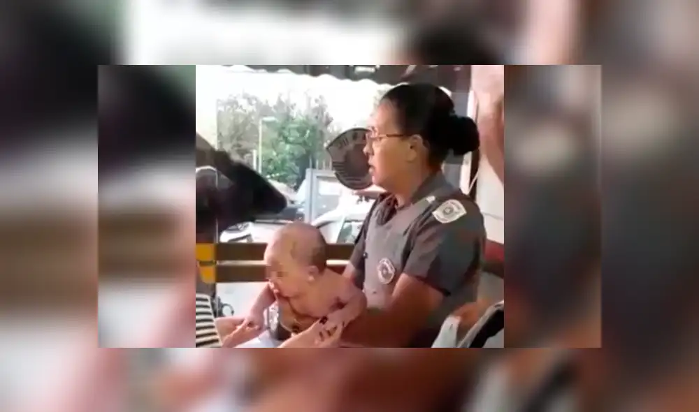 Un bebé recién nacido cayó inconsciente luego de atorarse con la leche Un bebé recién nacido cayó inconsciente luego de atorarse con la leche