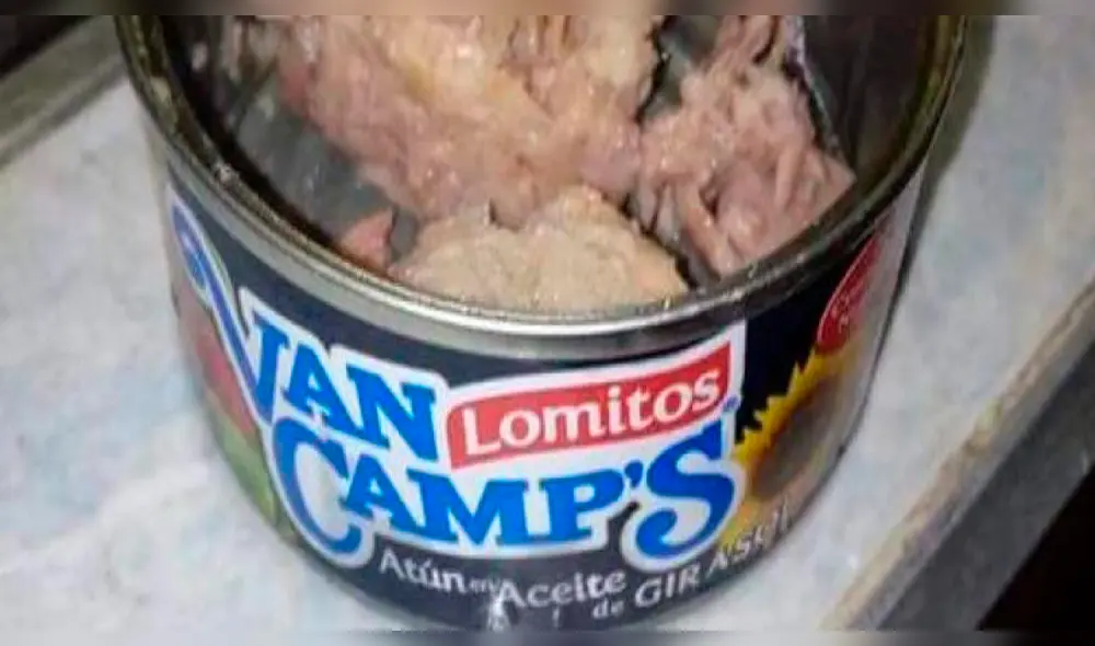 En Twitter, joven halló algo extraño en lata de atún y causa horror