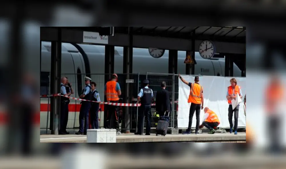 Niño - tren - Alemania