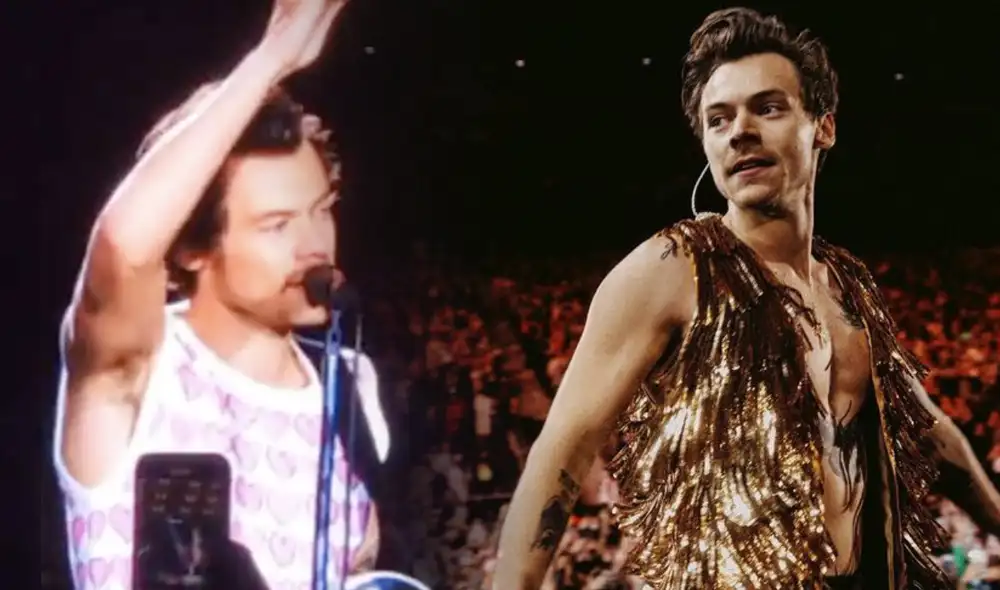 Harry Styles alborotó el Estadio Nacional en su primer concierto en Lima. Foto: composición LR/Instagram/Twitter/@hsoftbaby