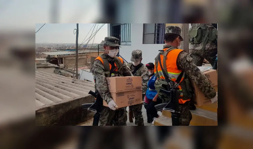 El alcalde del distrito pondrá parte de su sueldo para continuar apoyando a sus vecinos. Foto: URPI-GLR. El alcalde del distrito pondrá parte de su sueldo para continuar apoyando a sus vecinos. Foto: URPI-GLR.