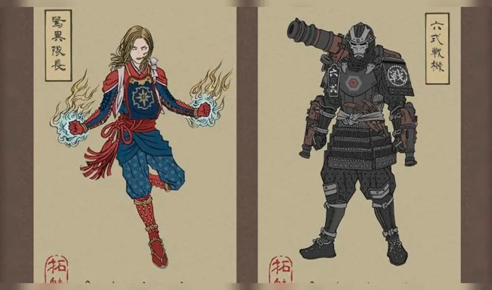 Avengers: Endgame: publican retratos japoneses de los Vengadores y Thanos  [FOTOS]