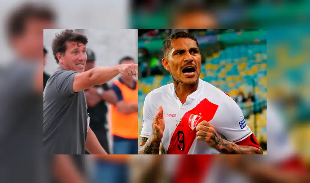Paolo Guerrero es el gran ausente del equipo peruano en los amistosos de setiembre. Créditos: Composición