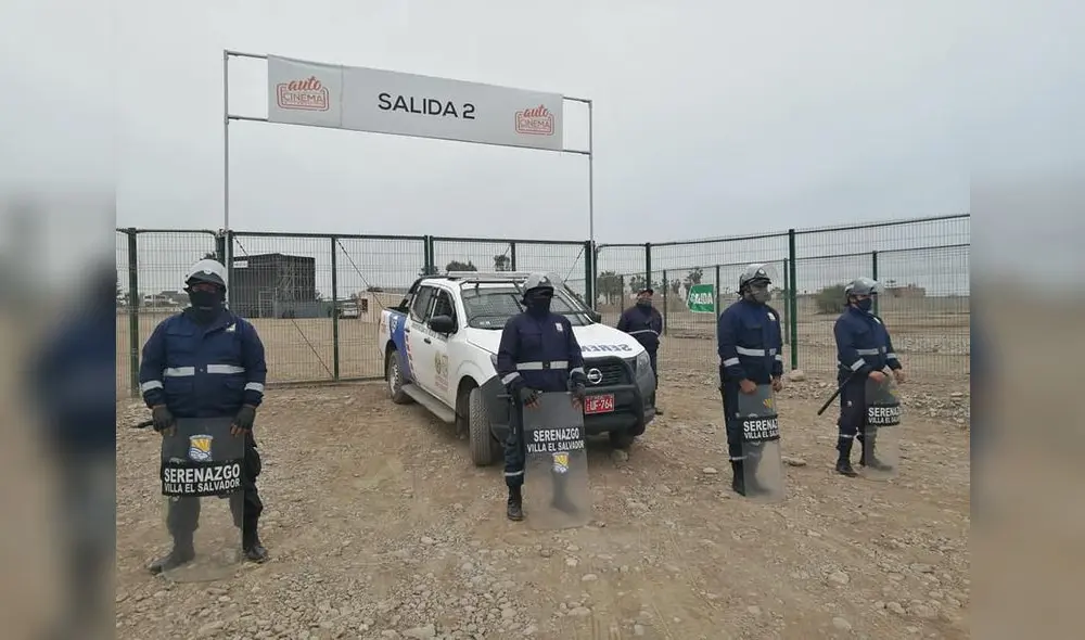 Clausuran autocinema de Villa el Salvador | Créditos: difusión / Municipalidad de Lima