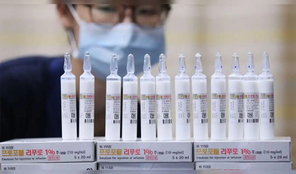 El propofol es un anestésico fuerte que solo debe administrarse bajo supervisión de personal médico.