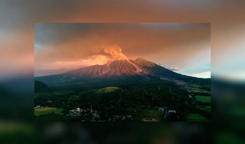 El Volcán de Fuego causó una tragedia en el año 2018. Foto: EFE.