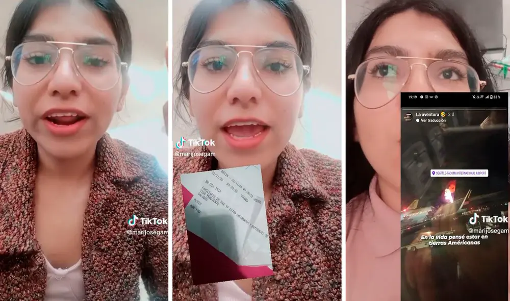 Debido a que estaba sin conexión, se mantuvo incomunicada con sus familiares y les generó preocupación. Foto: composición LR/TikTok/@marijosegam Debido a que estaba sin conexión, se mantuvo incomunicada con sus familiares y les generó preocupación. Foto: composición LR/TikTok/@marijosegam