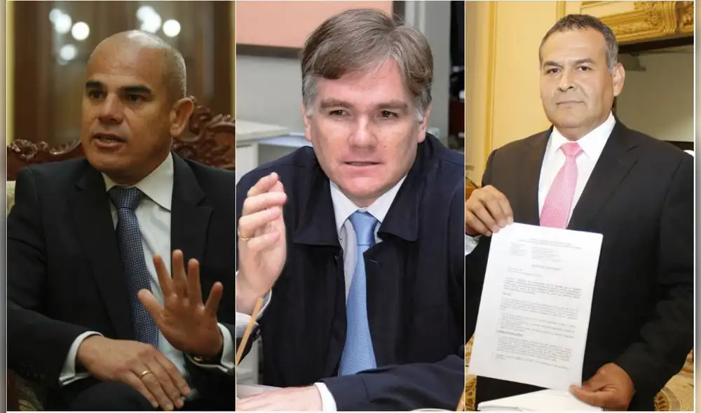 Abogados fueron propuestos por Clayton Galván (Cambio21), Javier Velásquez Quesqué (Apra) y Marisol Espinoza (APP). Foto: Composición.