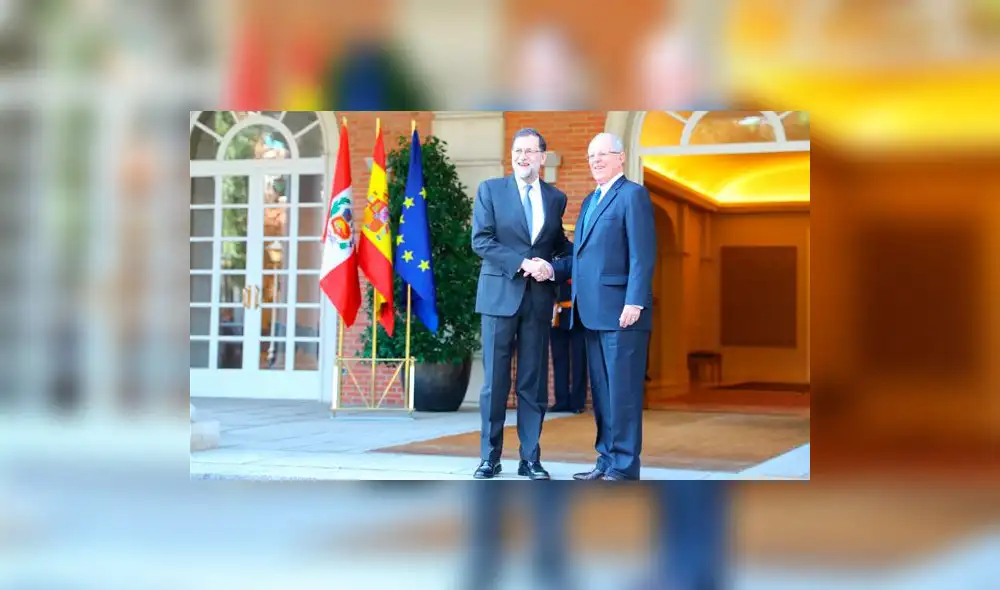 PPK y Mariano Rajoy destacaron alto nivel de relaciones entre Perú y España