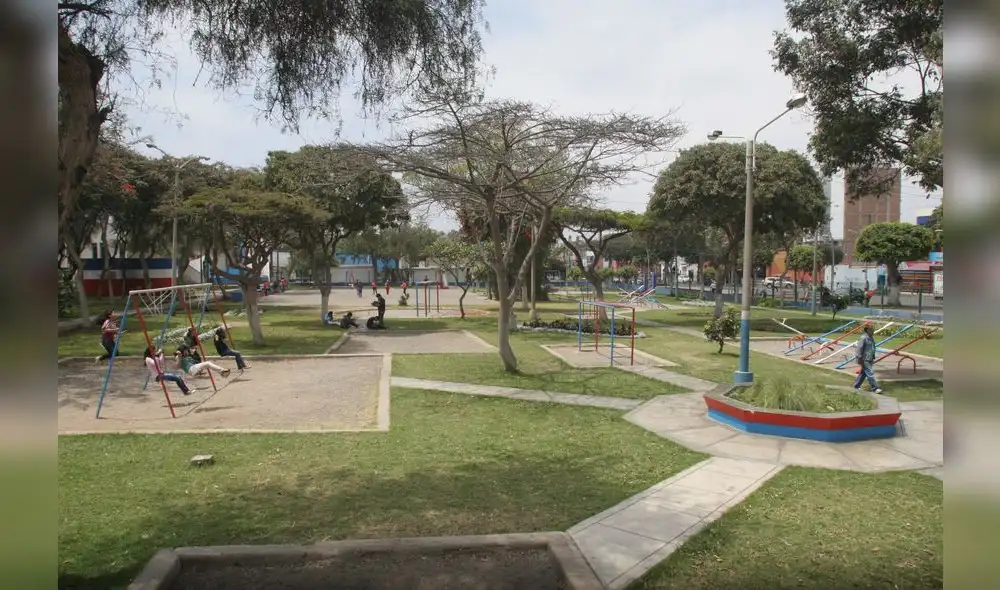 niños en parque niños en parque
