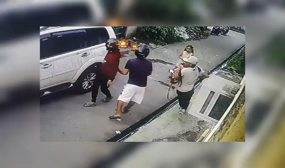 YouTube: Niña se enfrentó a ladrones armados para frustrar asalto [VIDEO] 