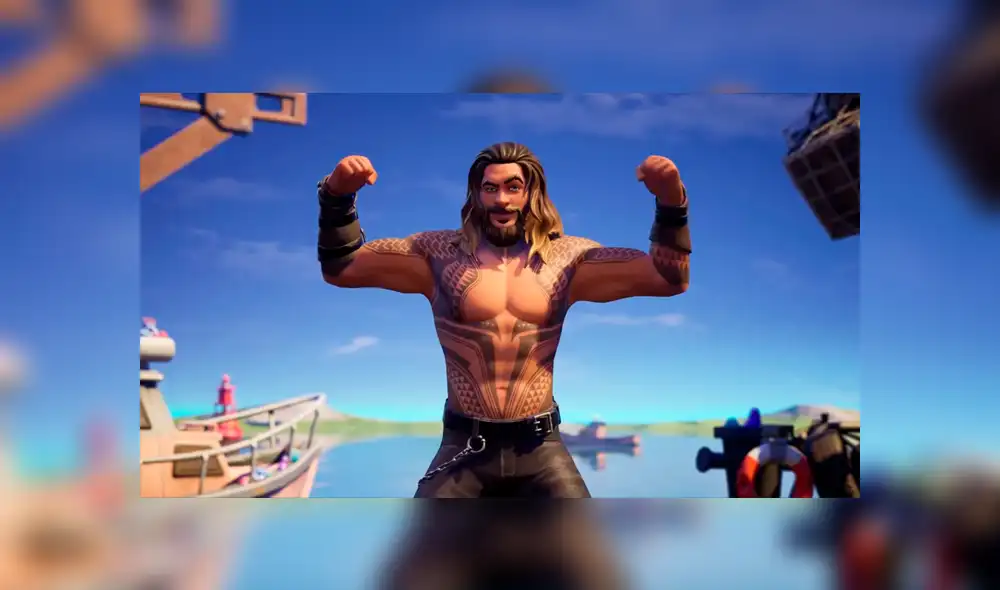 Podrás ganar la skin de Jason Momoa en Aquaman para siempre.