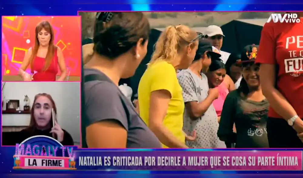 "Magaly TV, la firme"  Foto: captura