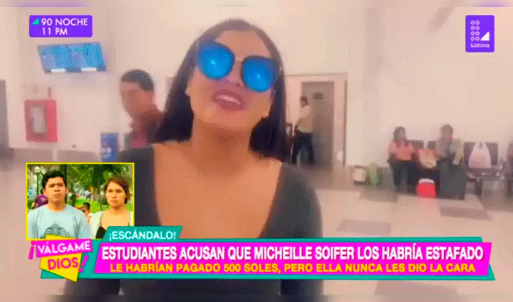 Estudiantes acusaron a Michelle Soifer por estafa [VIDEOS]