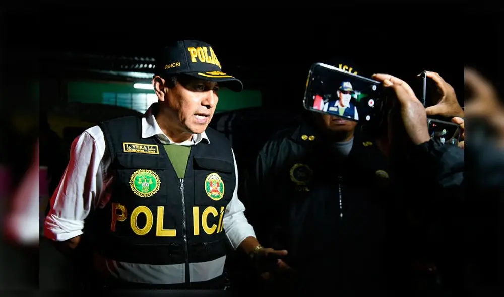 Coronel PNP Luis Vera Llerena trabajó en el 2018 en la División Nacional Contra el Crimen Organizado.
