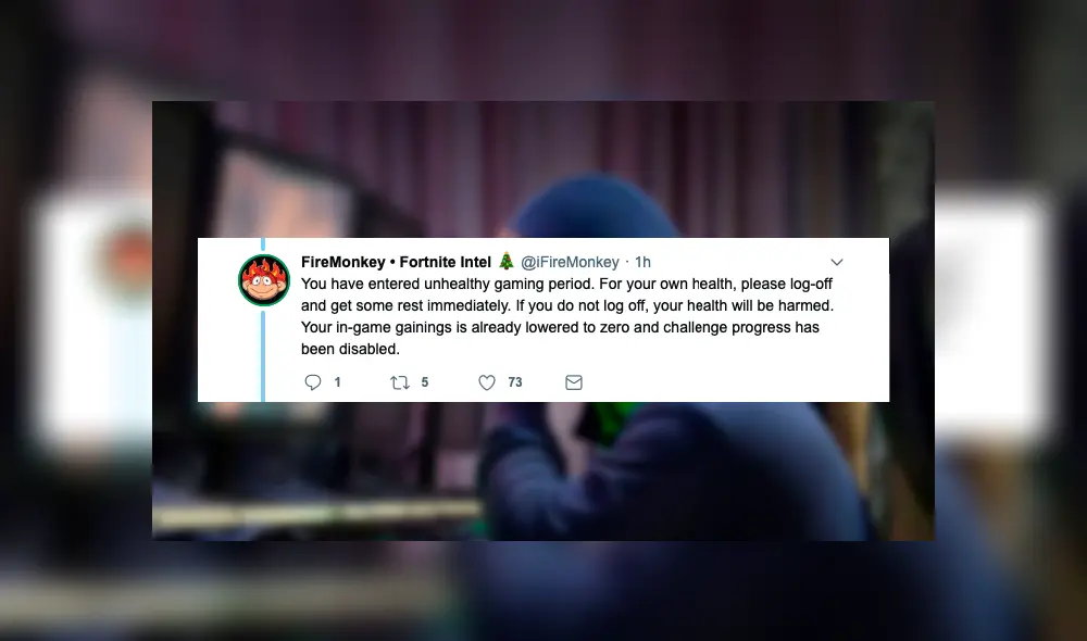 Si el juego considera que has jugado por un periodo "no saludable" te castigará con la reducción de tus logros a cero. Revisa todos los mensajes traducidos en la nota.