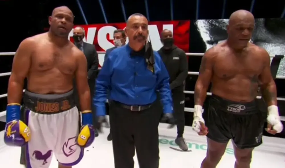 Los púgiles regresaron al ring tras varios años de inactividad. Foto: captura ESPN 2