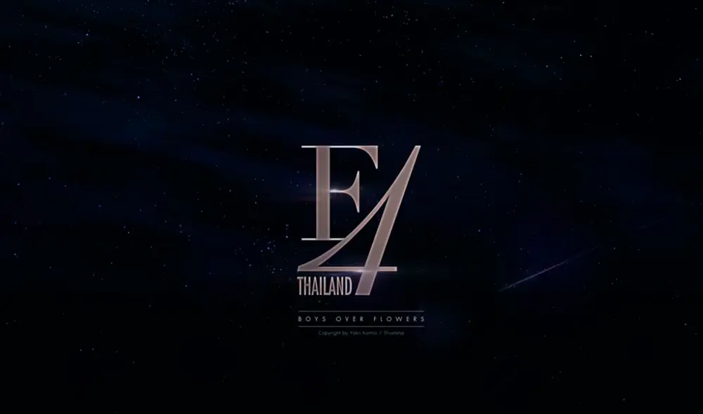 Logo oficial de F4 Thailand, Boys over flowers. Foto: GMMTV