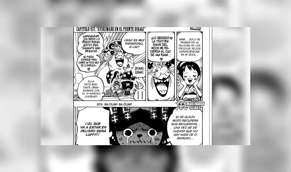 One Piece manga 937: ¡Zoro vs Gyukimaru y Kamazu! El espadachín en problemas
