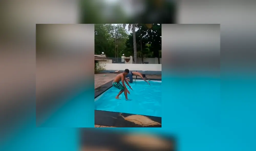 YouTube viral: joven compite con su amigo en carrera de natación y aplica ‘truco’ para ganarle con facilidad