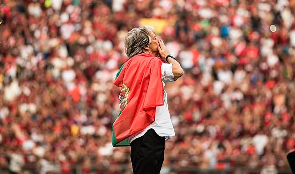 Jorge Jesús y el ejemplar gesto que tuvo con River Plate. Jorge Jesús y el ejemplar gesto que tuvo con River Plate.