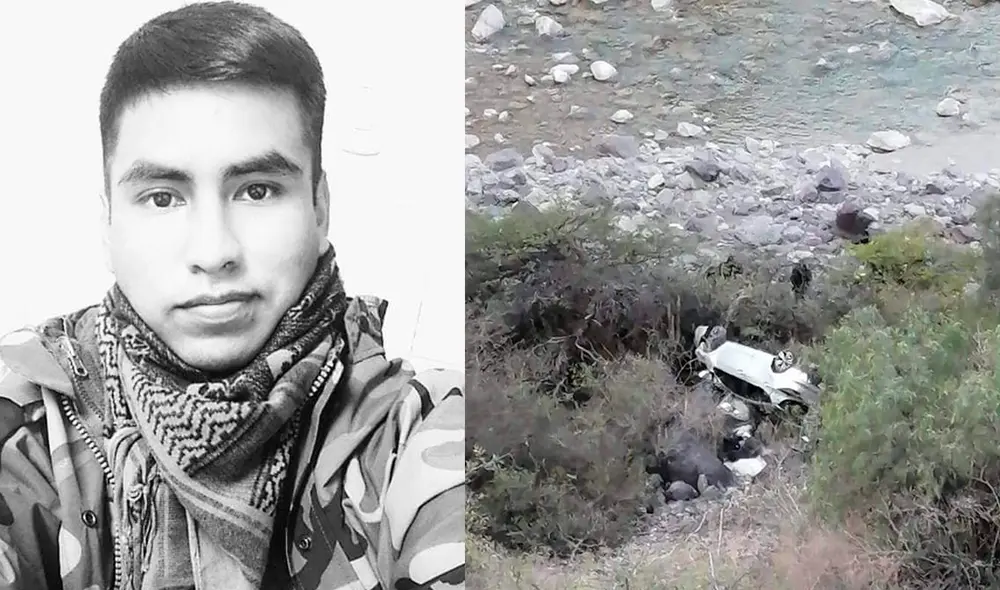 Suboficial de 22 años tuvo trágico final tras accidente. Foto: Ayacucho al Día Noticias