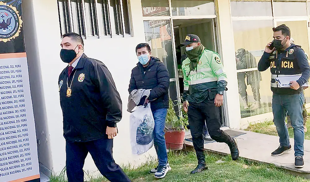 Bajo arresto. La detención del gobernador regional de Arequipa (en la foto), Elmer Cáceres, sorprendió a la ciudad blanca y al personal de su administración. Foto: Rodrigo Talavera/La República