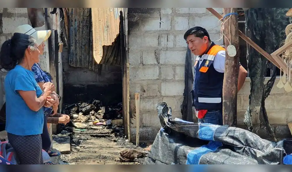 Municipalidad Provincial de Tacna entregó ayuda humanitaria a familia. Municipalidad Provincial de Tacna entregó ayuda humanitaria a familia.