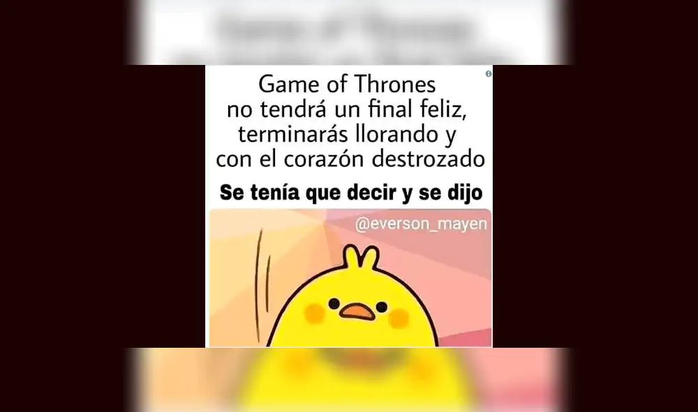 Facebook: fans esperan con divertidos memes el gran lanzamiento de Game of Thrones [FOTO]