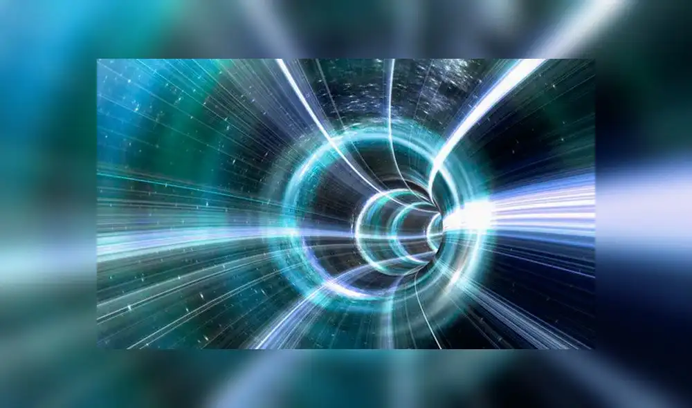 Un agujero de gusano, en teoría, comunica instantáneamente dos lugares del universo. Foto: Shutterstock.