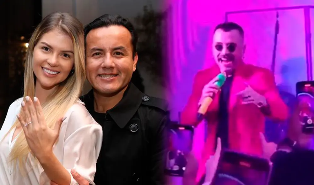 Brunella Horna y Richard Acuña bailaron románticos temas del artista Mike Bahía. Foto: composición/Brunella Horna/Instagram