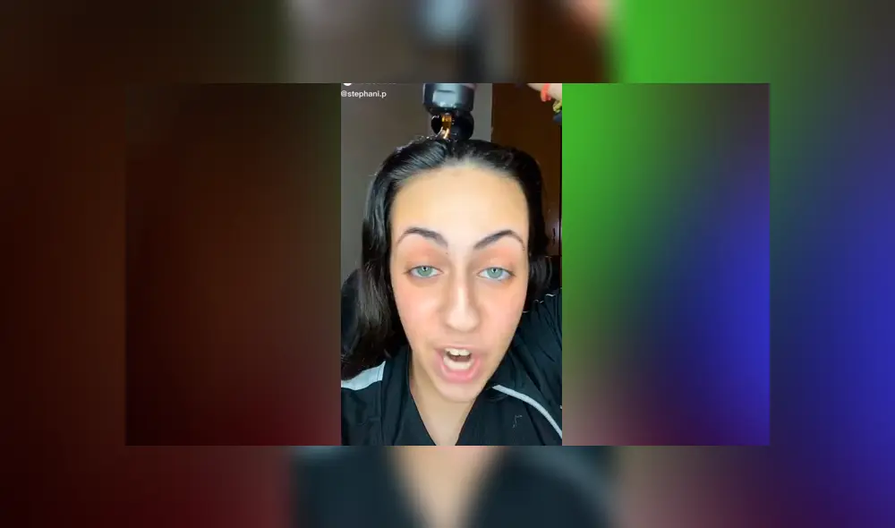 Desliza las imágenes para ver la increíble transformación que experimentó esta joven con ayuda del maquillaje. Foto: stephani.p/TikTok
