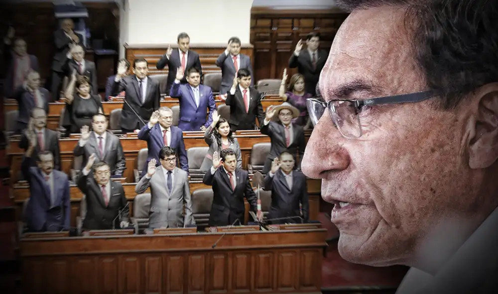 La bancada de Acción Popular pedirá citar al primer ministro Waltr Martos por los dichos de Martín Vizcarra. Foto: composición/La República