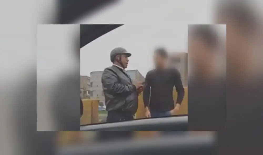 Hace algunos meses este sujeto trató de robar el celular a un joven extranjero, pero fue puesto al descubierto por conductor. (Foto: Captura de video / América TV)