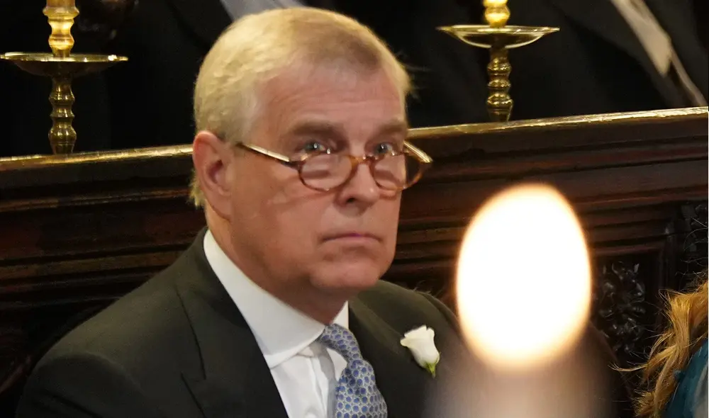 Príncipe Andrew, Duque de York. Foto: AFP.