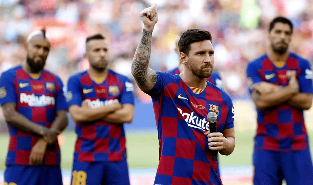 Lionel Messi dio un nuevo discurso para afición del FC Barcelona recordando la eliminación ante el Liverpool. | Foto: EFE Lionel Messi dio un nuevo discurso para afición del FC Barcelona recordando la eliminación ante el Liverpool. | Foto: EFE
