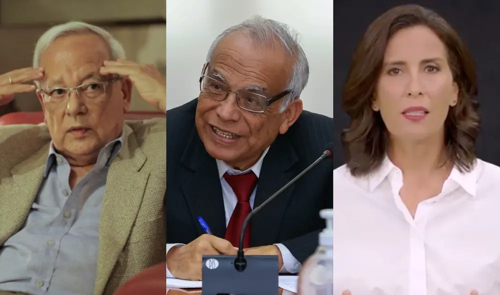 César Hildebrandt Aníbal Torres Sol Carreño Foto: composición/La República/PCM