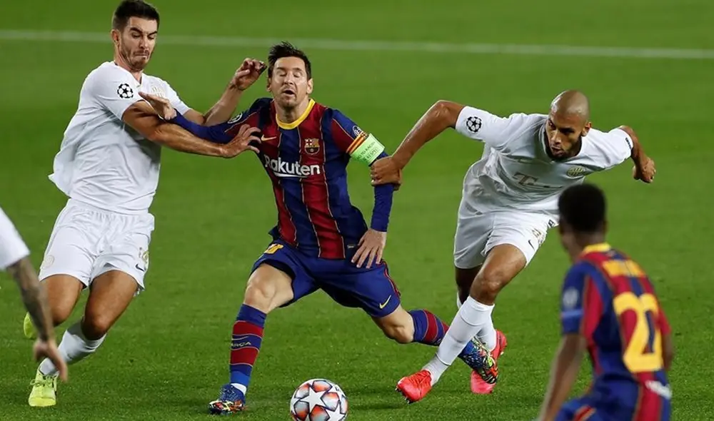 Barcelona gana 2-0 con gol de Messi de penal. Foto: EFE Barcelona gana 2-0 con gol de Messi de penal. Foto: EFE