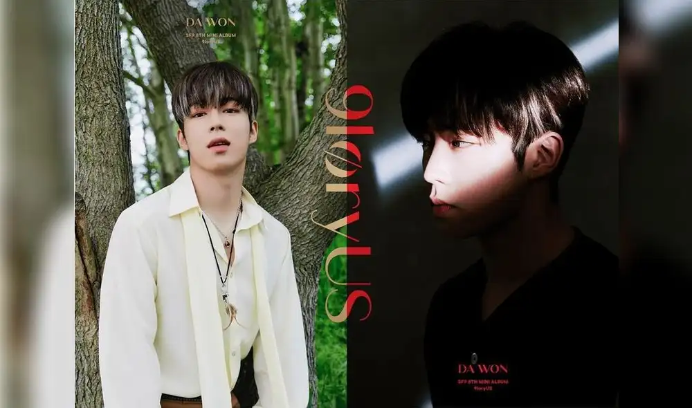 Jacket póster 'Summer Breeze' de DA WON de SF9 para su octavo mini álbum 9loryUS. Crédito: Instagram