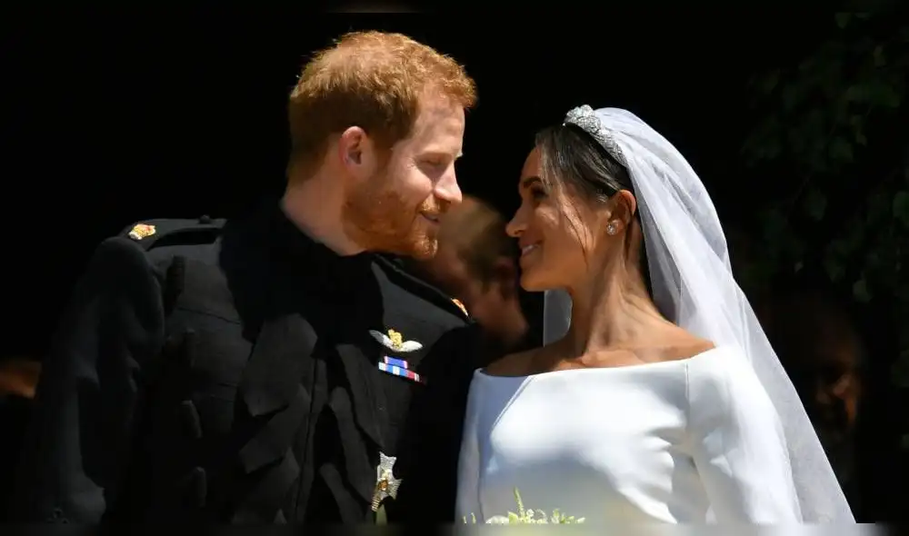 La ceremonia se realizó en la capilla St. George y fue transmitida a nivel mundial. (Foto: AFP)