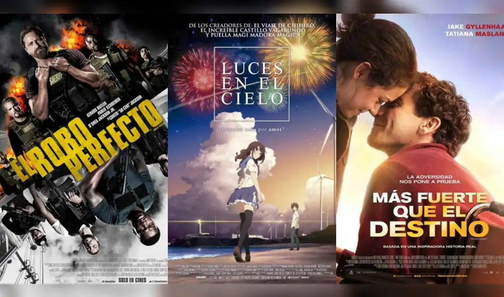 Cartelera: Estos son los estrenos que llegan esta semana [TRÁILERS]