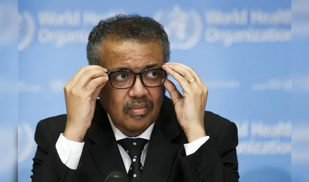 Tedros Adhanom, director general de la  OMS. Foto: EFE.