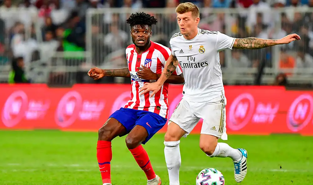 Real Madrid y Atlético de Madrid juegan este sábado por la jornada 22 de la Liga Santander de España | Foto: AFP Real Madrid y Atlético de Madrid juegan este sábado por la jornada 22 de la Liga Santander de España | Foto: AFP