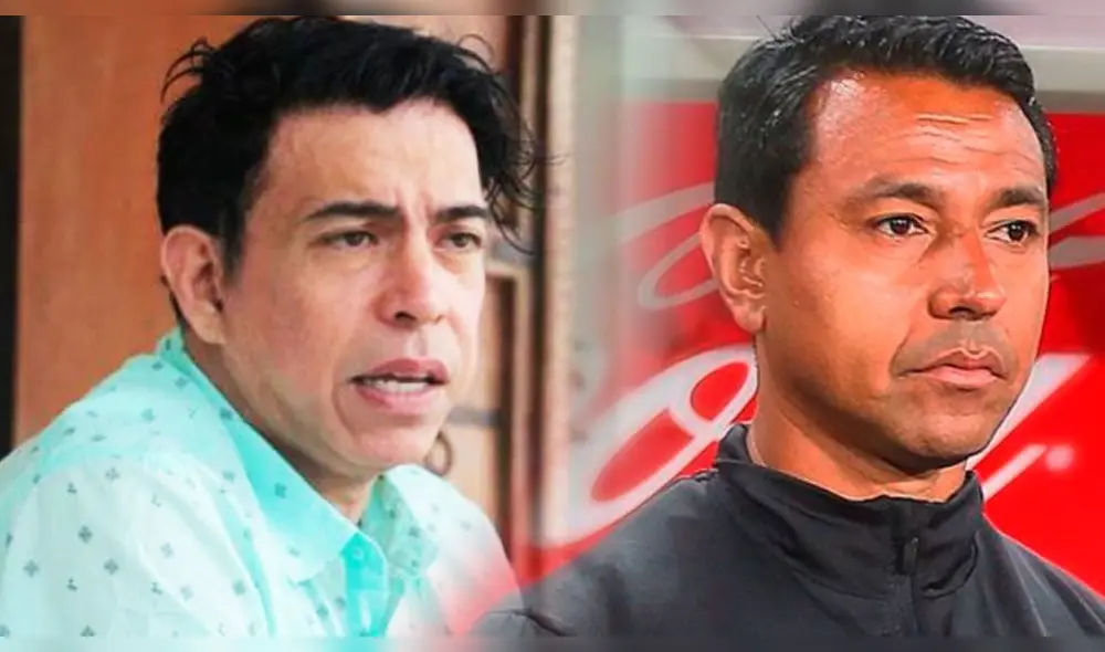 Ernesto Pimentel y Nolberto Solano Ernesto Pimentel y Nolberto Solano