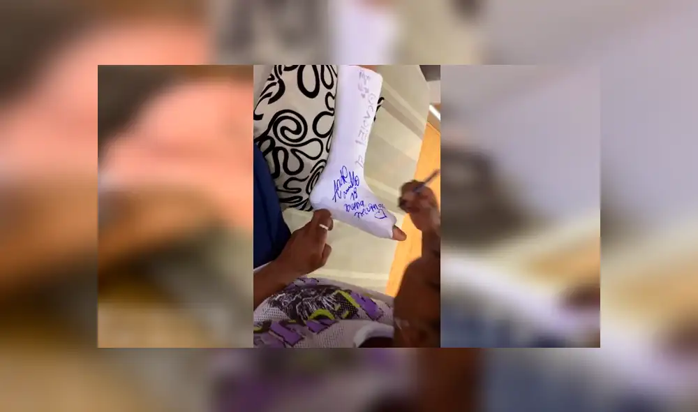 Selección peruana: André Carrillo visita a Paolo Hurtado y le deja emotivo mensaje [VIDEO]