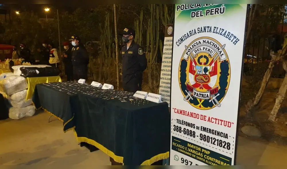 San Juan de Lurigancho operativo policia drogas armas San Juan de Lurigancho operativo policia drogas armas