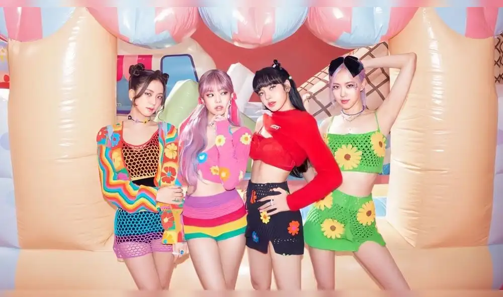 "Ice cream" de BLACKPINK y Selena Gomez: cómo hacer stream. Créditos: YG Entertainment