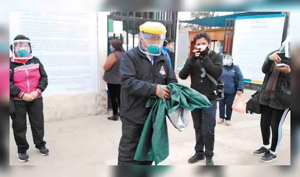 LUCHA. Piden mejores implementos y condiciones de trabajo.