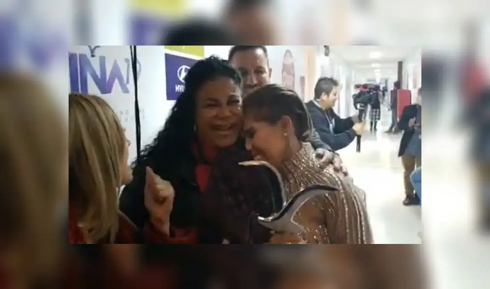 Eva Ayllón llora por Susan Ochoa tras victoria en Viña del Mar 2019 [VIDEO]