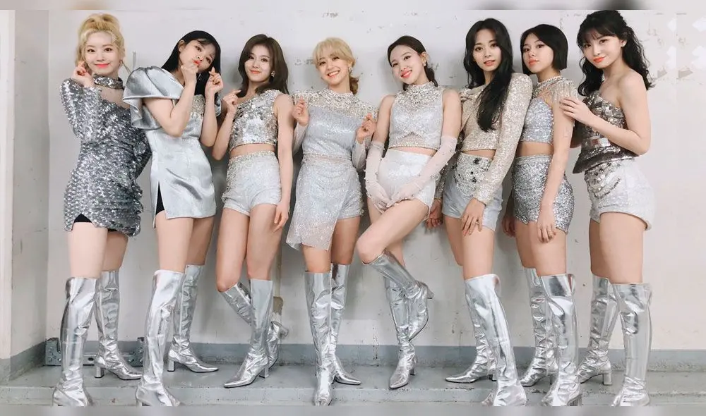 TWICE listas para su presentación en los Golden Disc Awards 2020. Fuente: Twitter